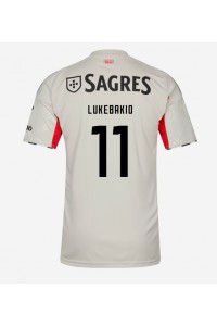 Benfica Dodi Lukebakio #11 Voetbaltruitje Uit tenue 2025-26 Korte Mouw